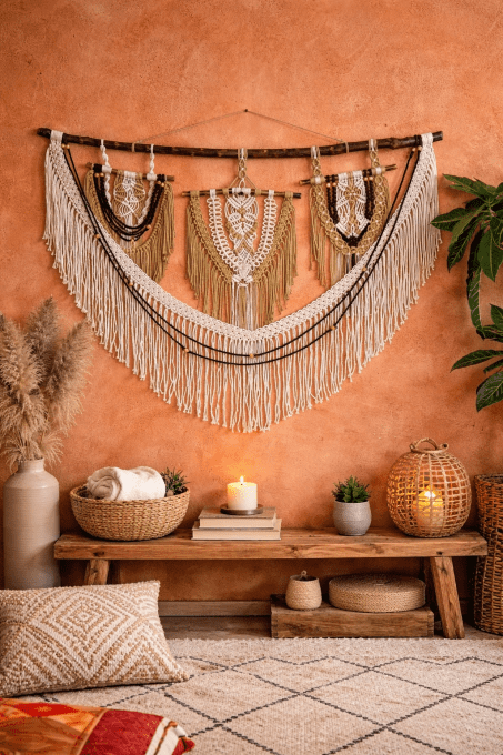 Tenture murale Harmonie Tribale ETHNYA