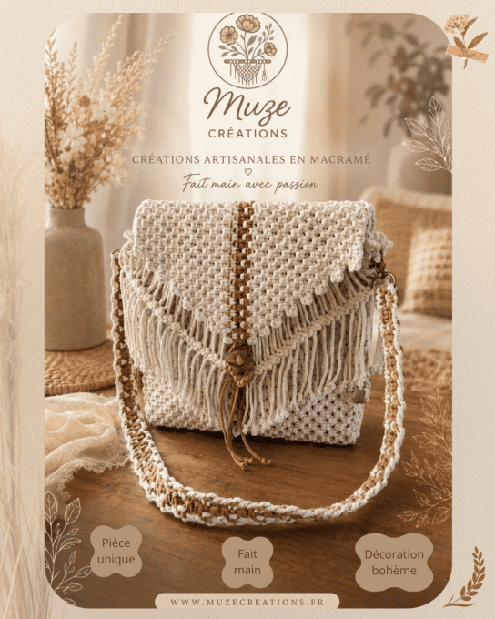 Sac en macramé MALIANA