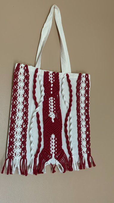 Tote bag harmonie tissée TESSALYA