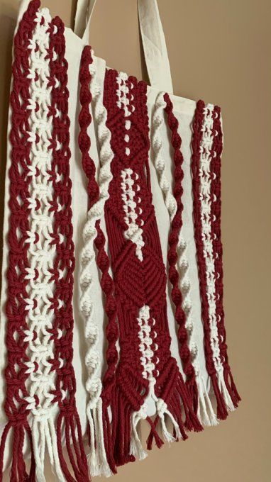 Tote bag harmonie tissée TESSALYA