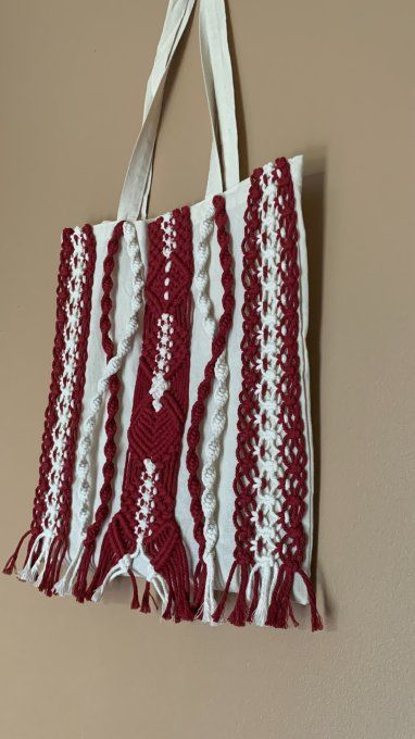 Tote bag harmonie tissée TESSALYA