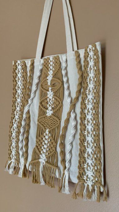 Tote bag Harmonie tissée TESSALYA