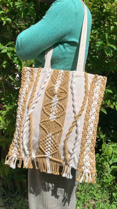 Tote bag Harmonie tissée TESSALYA