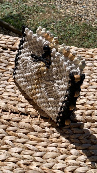 Pochette livre de poche en Macramé modèle LireMuze