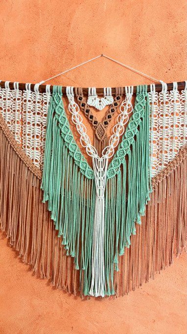 Tenture murale Terre et Sauge MELYAN