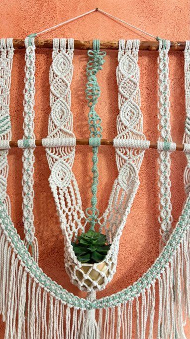 Tenture murale Onde Végétale MELYAN