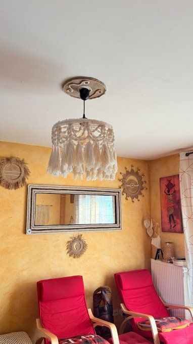 Suspension luminaire feuilles de lumière ATHEA