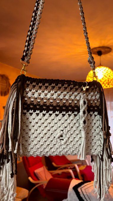 Sac bohème en Macramé, Nomade douceur