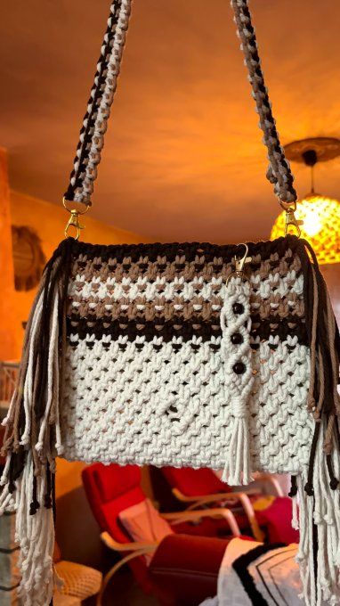Sac bohème en Macramé, Nomade douceur