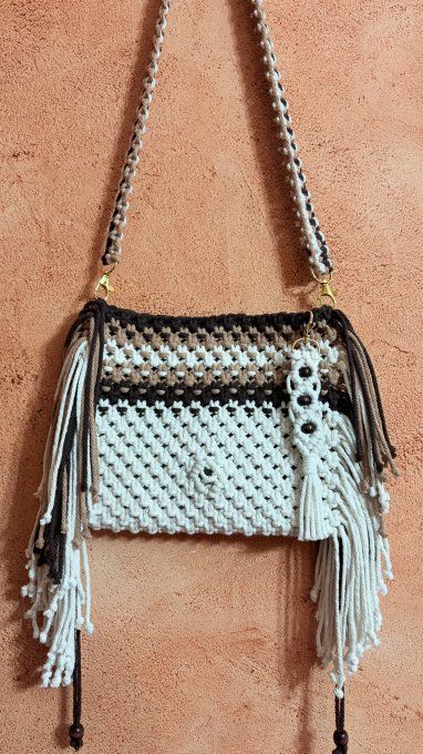 Sac bohème en Macramé, Nomade douceur