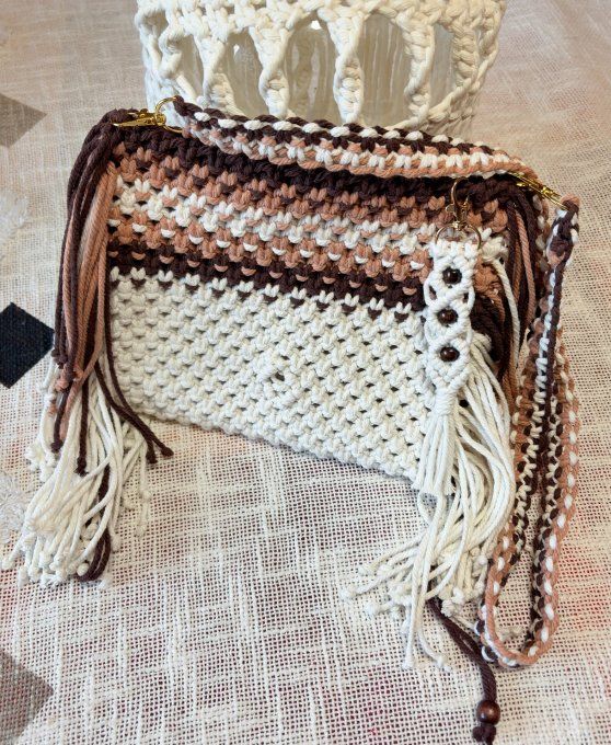 Sac bohème en Macramé, Nomade douceur