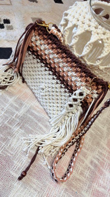 Sac bohème en Macramé, Nomade douceur