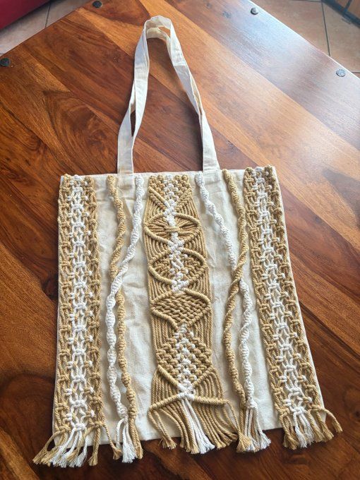 Tote bag Harmonie tissée TESSALYA