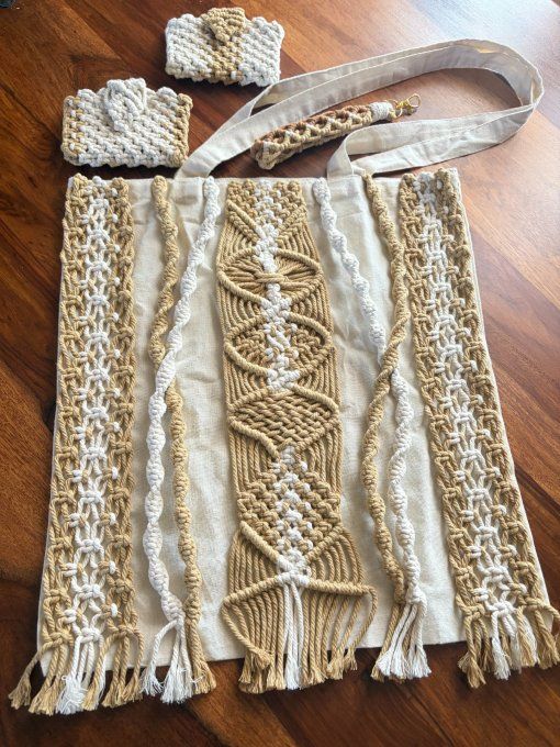 Tote bag Harmonie tissée TESSALYA
