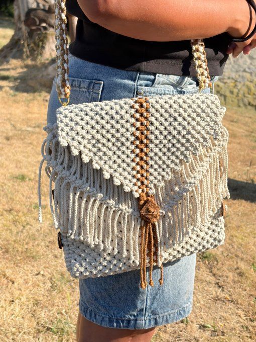 Sac en macramé MALIANA