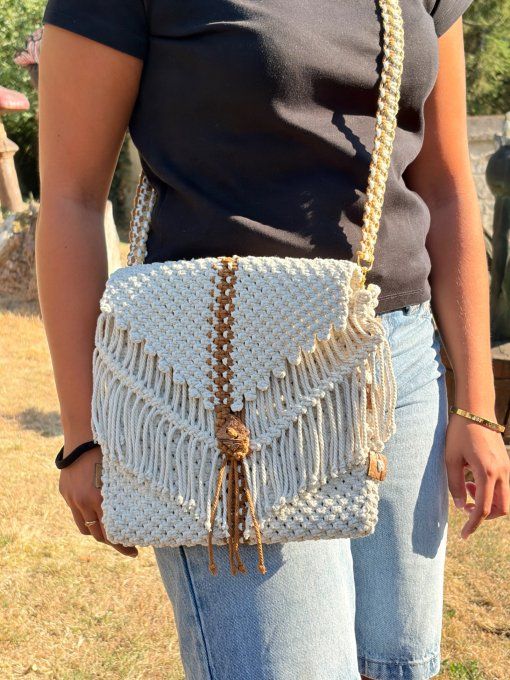 Sac en macramé MALIANA