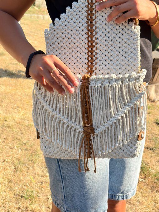 Sac en macramé MALIANA