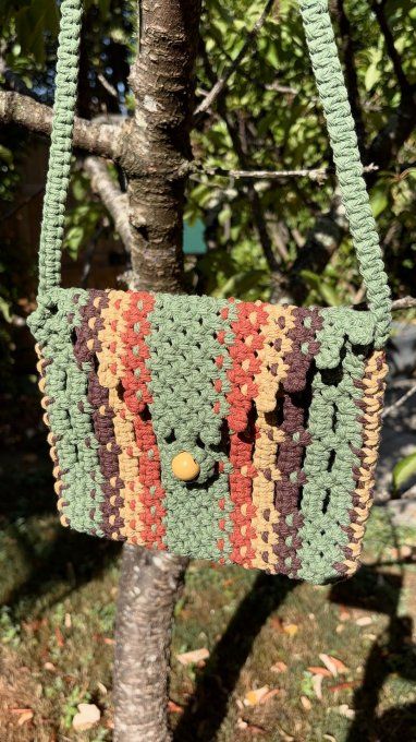 Sac en macramé Mélodie Nomade