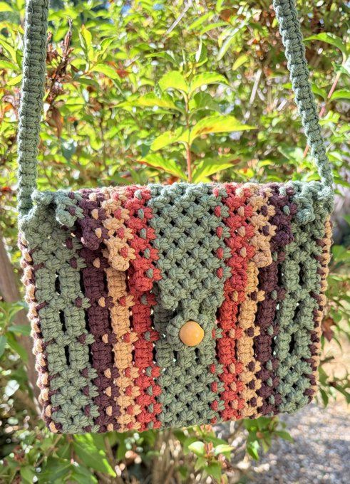 Sac en macramé Mélodie Nomade