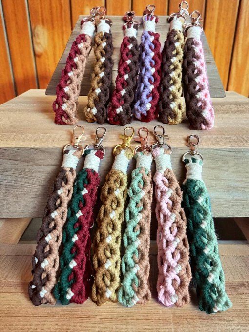 Lien bohème en macramé Tress'Muze